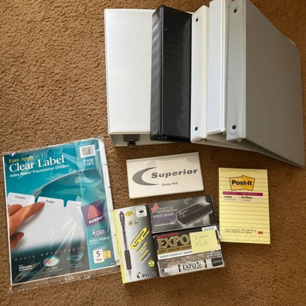 New school/office supplies Bundle